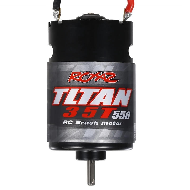 

Waterproof 550 Brushed Motor for 1/10 RC Crawler Axial SCX10 AXI03007 JL 90046 Traxxas Slash TRX4 TRX6