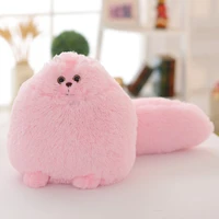 2022 long tail cute simulation persian cat doll air conditioning blanket simulation cat doll pillow