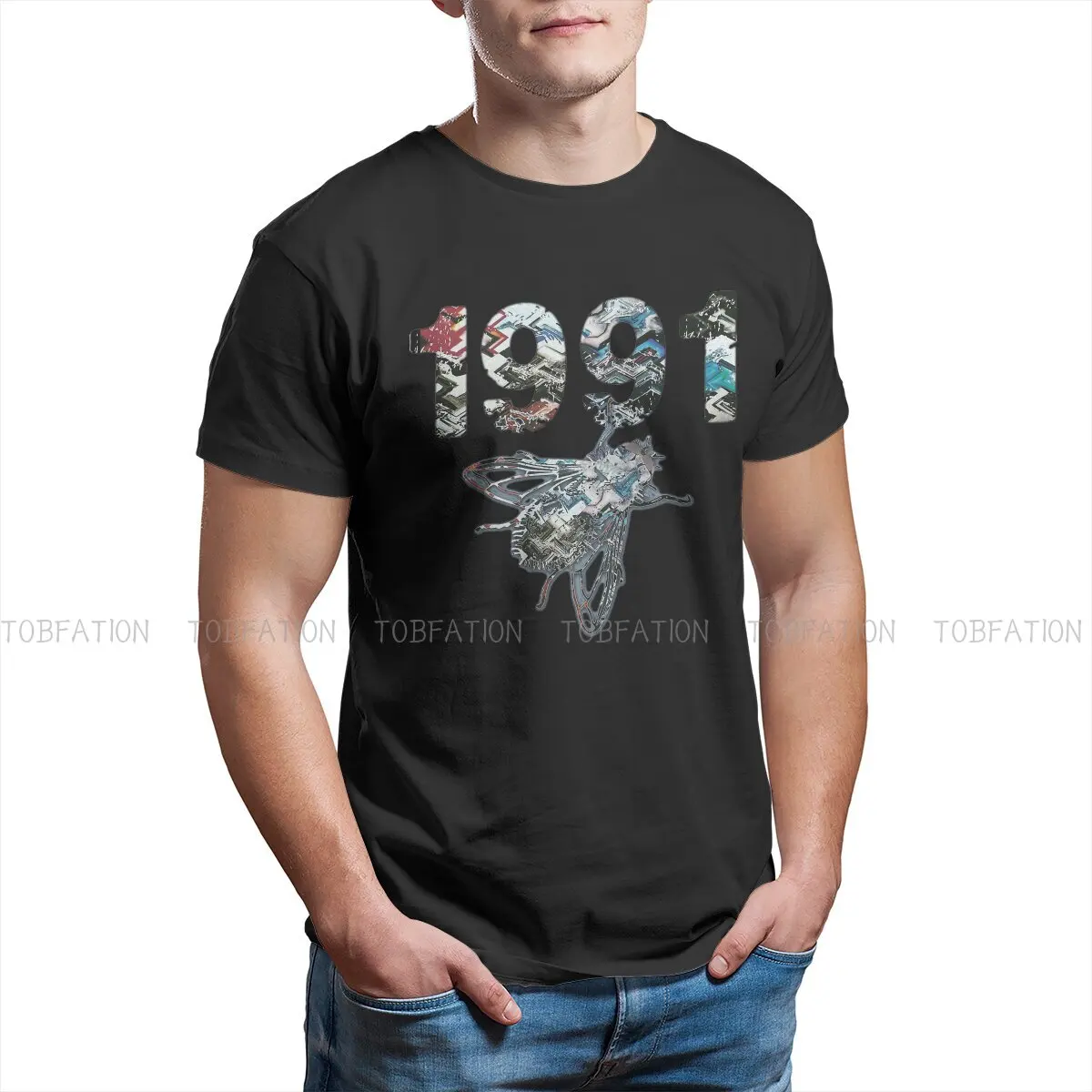 

U2 Irish Rock Band Rock And Electronic Dance Music Fusion 100% Cotton TShirts Band Day Distinctive Men's T Shirt