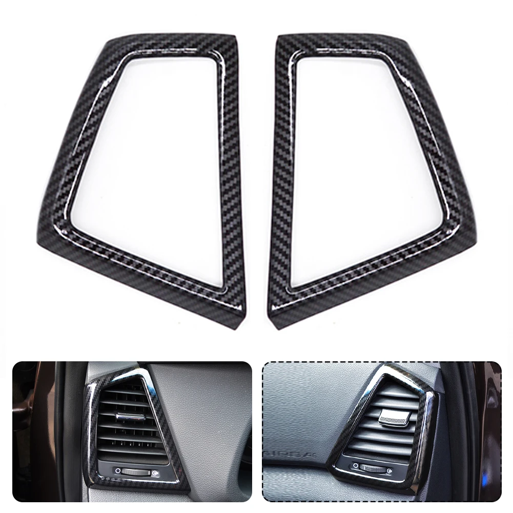 2 шт. автомобильный Стайлинг в стиле углеродного волокна боковая крышка