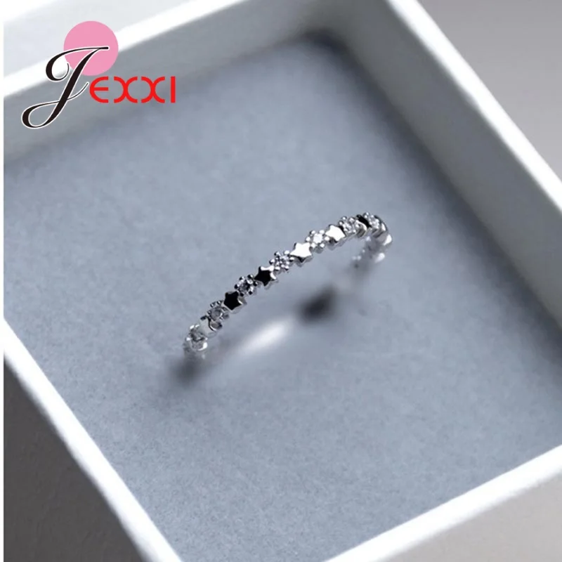 Luxury 925 Silver Finger Ring for Women