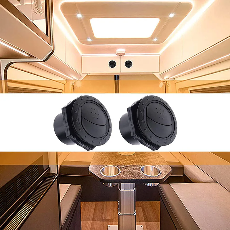 

Universal 60mm 2.35 Inch Round A/C Air Outlet Vent for RV Boat Bus Yacht Auto Replacement Parts Air-conditioning Installation
