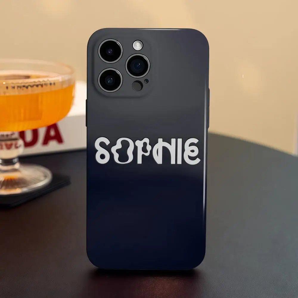 Фото Чехол для телефона S-SOPHIE PRODUCT для iPhone 17, 16, 15, 14, 13, 12, 11 Plus, Pro, Max, Mini, глянцевый, HD, жесткий, с защитной пленкой №1