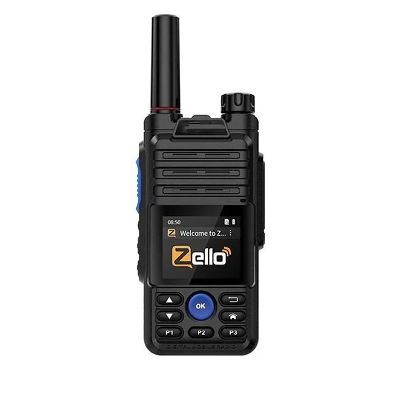 Fast Shipping Zello Walkie Talkie Handy Long Range 4G GPS Wifi Blue Tooth Mobile Ham Radio Two Way Radio 100km