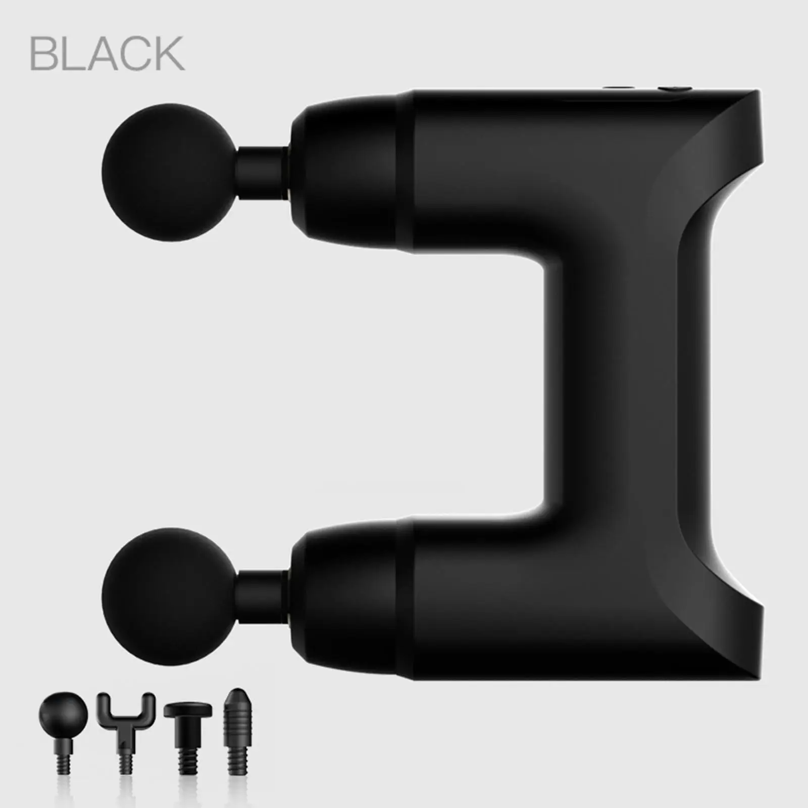 

6 Speeds Percussion Massager Quiet Vibrating Relaxing 4 Heads Portable Electric Massage Machine for Back Body Neck Shoulder