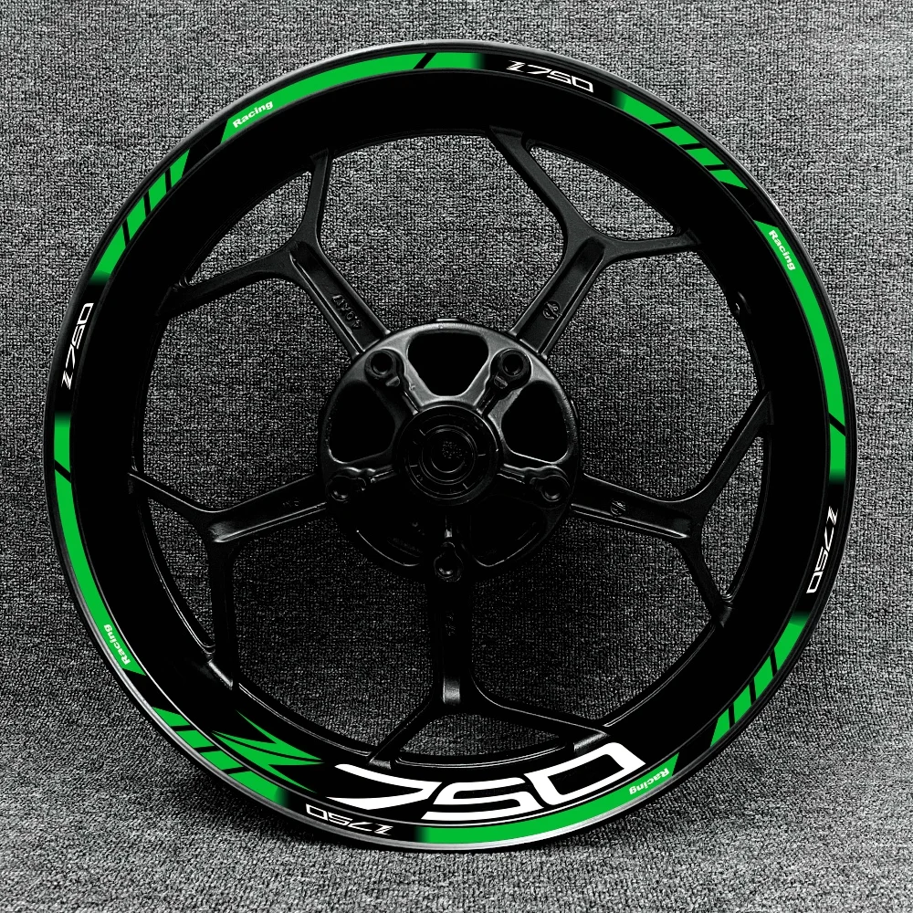 Подходит для мотоциклетных колесных ободов Kawasaki Z750 наклейки украшения ступицы