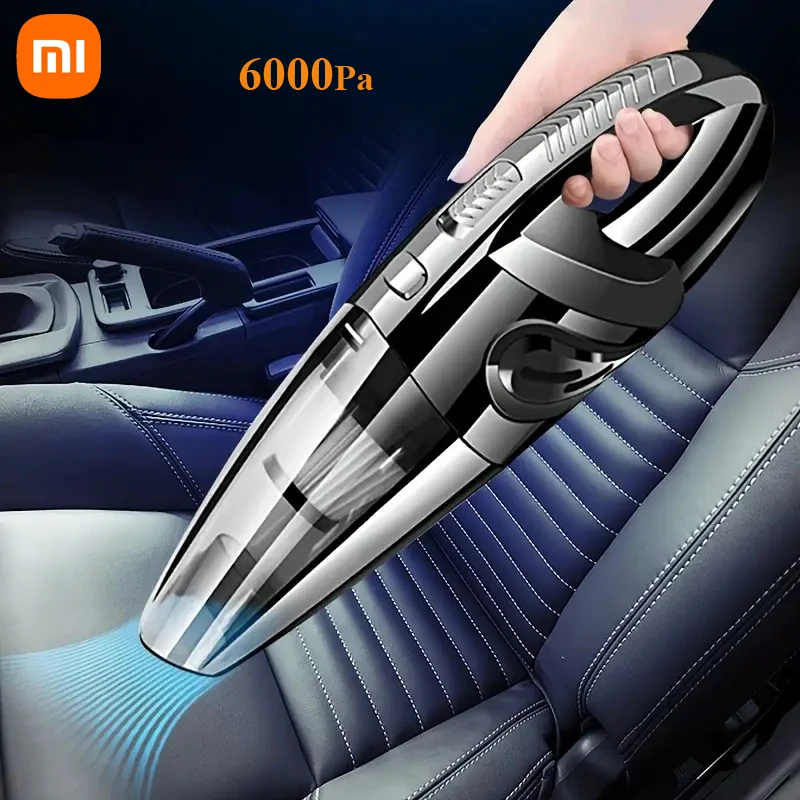 

Беспроводной ручной бытовой пылесос Xiaomi для сухой и влажной уборки, 6000 Па