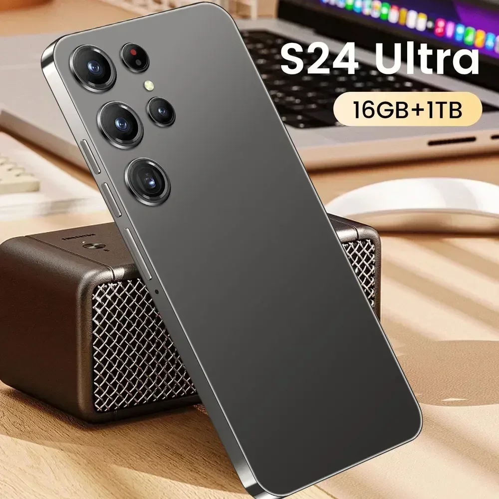 Глобальная версия сотового телефона S24 Ultra смартфон 16G + 1 ТБ 7800 мАч 4G/5G мобильные
