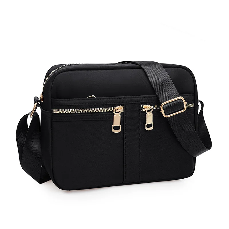 

Новинка 2023, вместительная сумка для мам, однотонная многослойная Сумка на одно плечо, Диагональная Сумка, вместительная тканевая сумка для мам среднего возраста