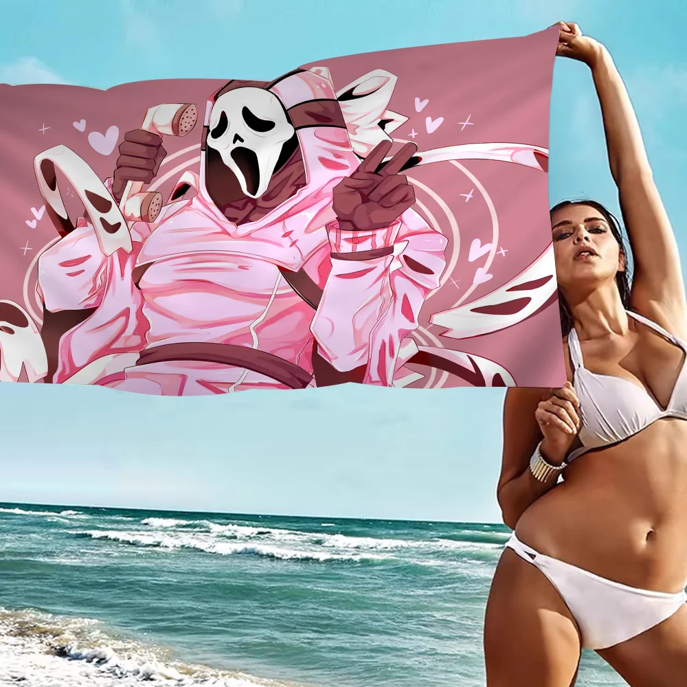 Пляжное Полотенце Из Микрофибры G-Ghostface Быстросохнущий Мягкий Впитывающий Коврик