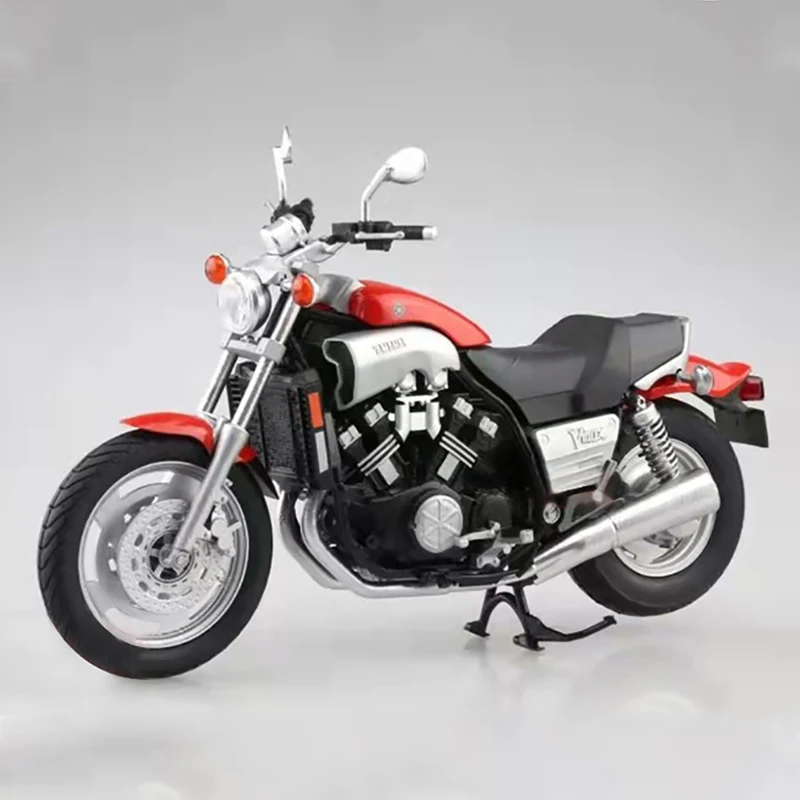 Фото Оригинальная Коллекционная модель автомобиля 1:12 Qingdao club YAMAHA Yamaha Vmax локомотив big devil модель мотоцикла №3