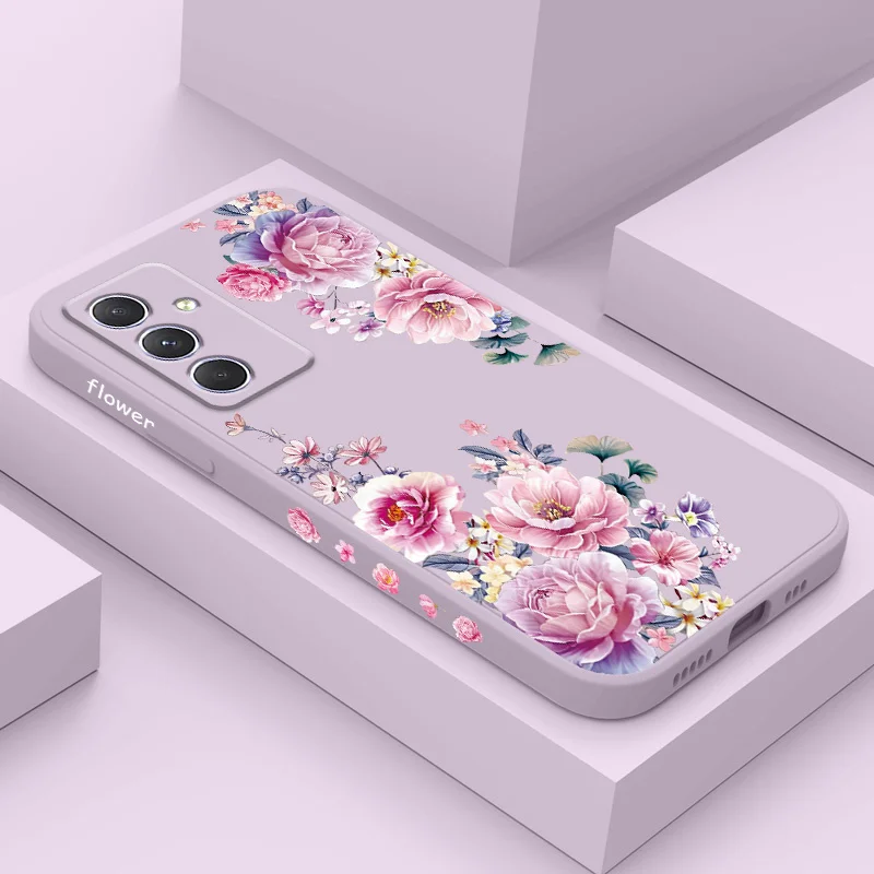 Атласный парчовый чехол для телефона Samsung Galaxy A54 A34 A24 A14 A55 A35 A25 A15 A05 A05S A04 A04S A04E 4G