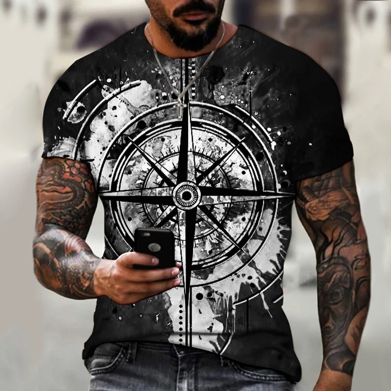 

Футболка мужская с коротким рукавом и принтом, Спортивная тенниска для бега, фитнеса, тренажерного зала, уличная одежда, лето