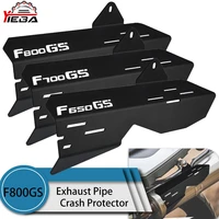 motorcycle exhaust pipe protector heat shield cover guard for bmw f650gs f700gs f800gs adv f800 f700 gs anti scalding protection