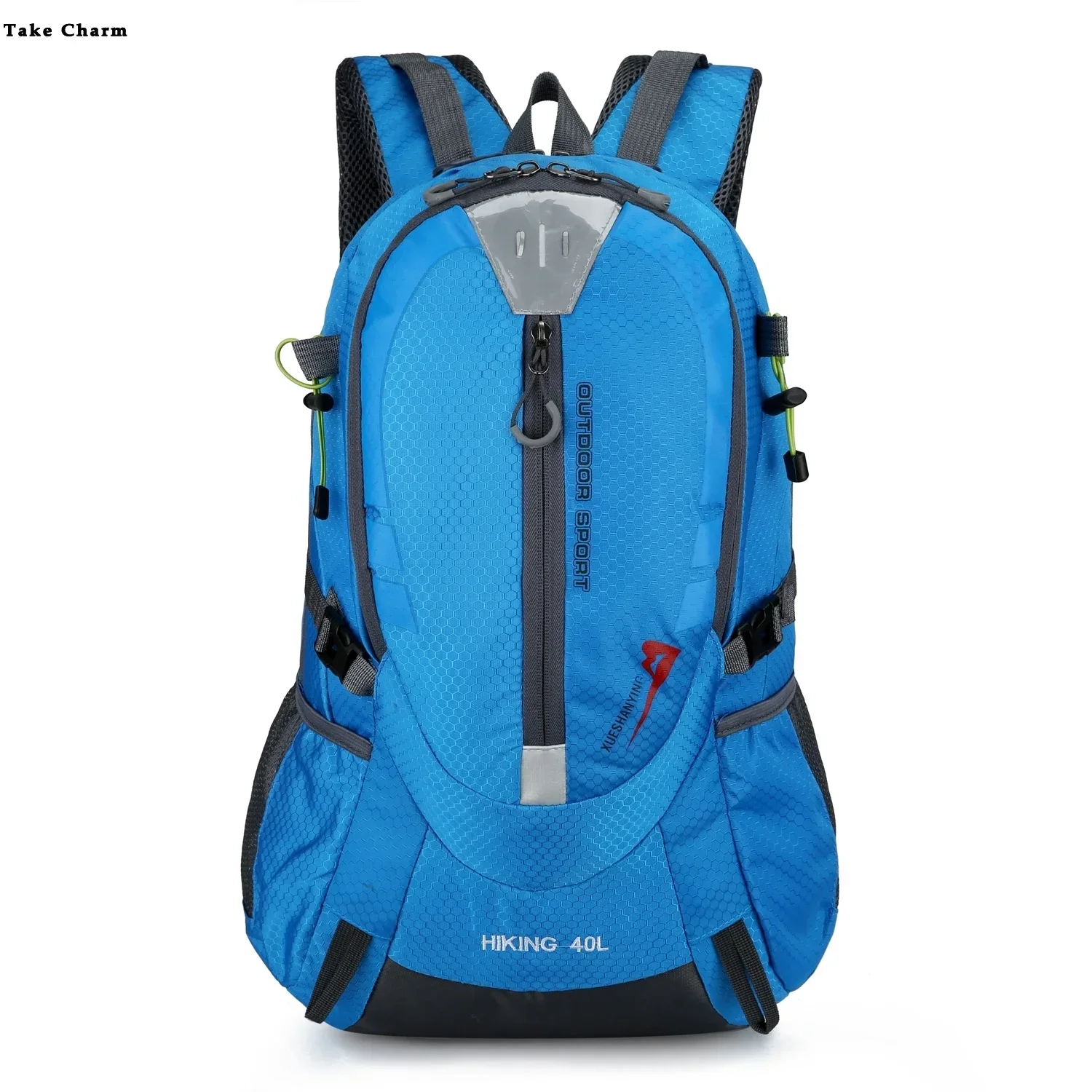 

Travel Backpack Man 2023 Nylon Waterproof Outdoor Sport Camping Knapsack Male Younth Student Schoolbag Women Hike Back Pack Blue