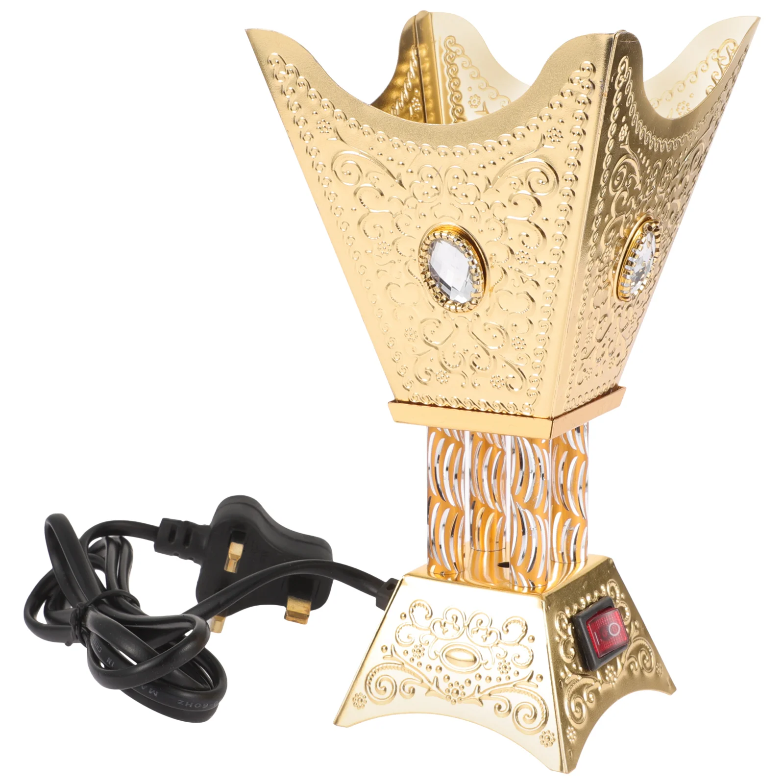 

Арабская горелка, портативный держатель, ретро горелка, украшения для дужек, курильница, декоративный Железный