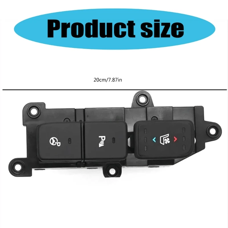 Автомобильная вентилируемая кнопка обогрева Accessoy электронный переключатель