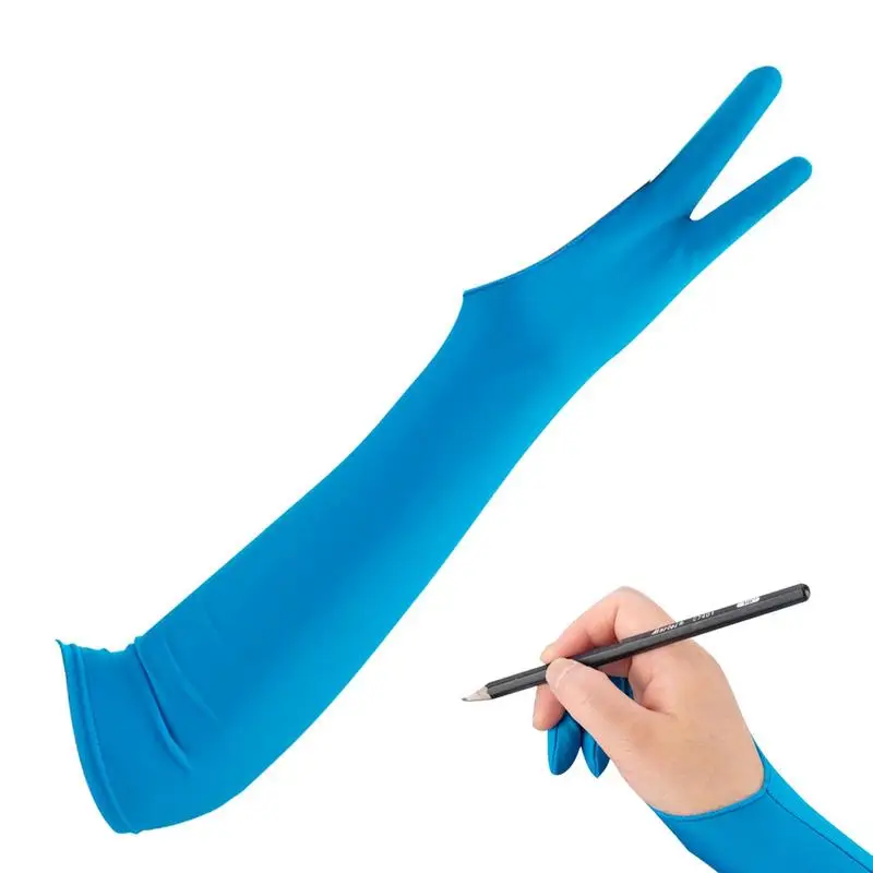 

Drawing Glove 2 Finger Gloves Artist Glove For Drawing Tablet Size Chooseable Non-Slip Digital Painting Accessories For Men