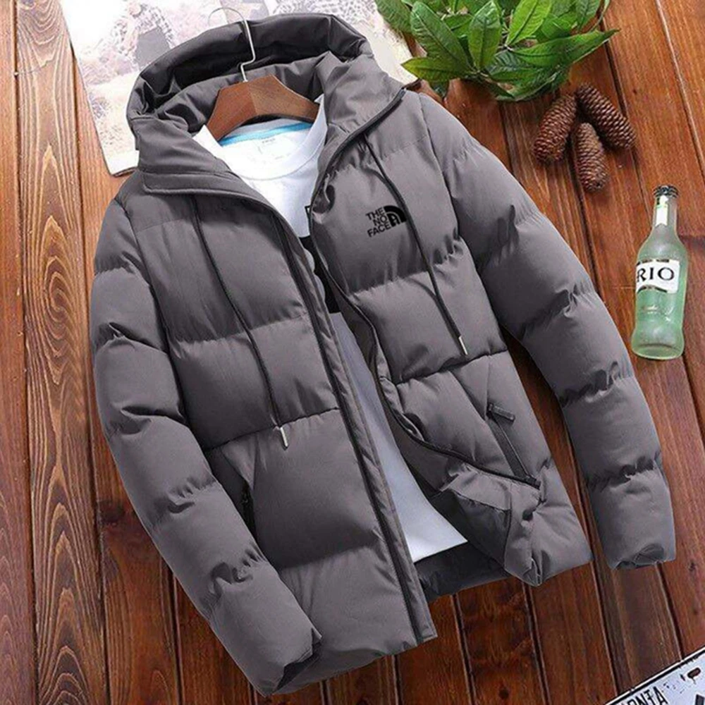 

Hot selling new winter cotton jacket men's handsome and thickened Korean version trend cotton jacket men's clothing