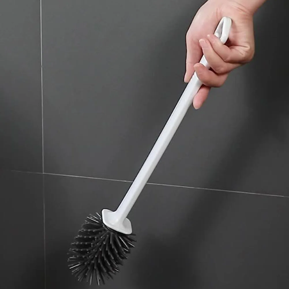 

Bathroom Toilet Brush Long Cleaner Cleaning Supply Brushes Bowl Scrubber Cleanser