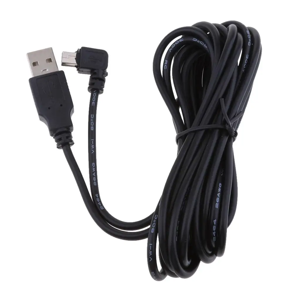 

3. And 5V 2A Charger Cable, Mini USB, 90 Degree Header Cable, 90 Degree