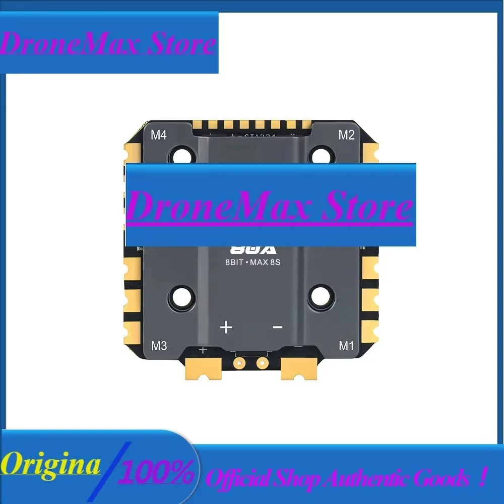 Фото DroMaSsAxisflying Argus Pro 80A 100A 8-битный 32-битный 8S ESC регулятор скорости, подходит для 13-дюймовых FPV дронов.