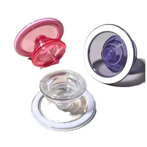 Розовая круглая магнитная ручка для телефона Magsafe Tok Griptok, подставка для iPhone, забавный складной держатель для беспроводной зарядки