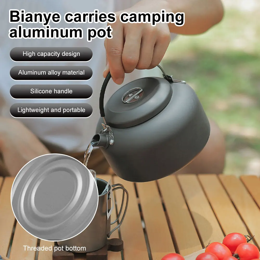 

Туристический чайник из алюминиевого сплава, 0,8 л/1,4 л