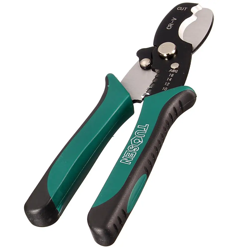 

8 inch Multifunctional Wire Stripper Electrical Cable Cutting Scissors Stripping Pliers Cutter Terminal Wire Pliers Hand Tools