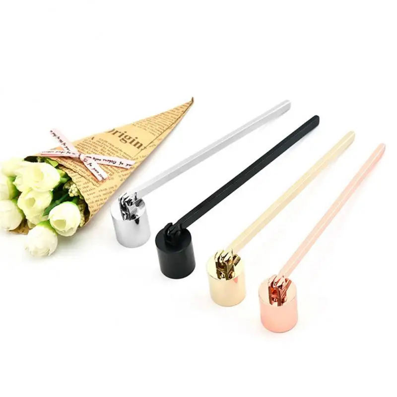 

Home Candle Stainless Steel Straight Tube Candle Snuffer Wick Trimmer Candle Cover Hand Tools Accessories Safely Extinguish New