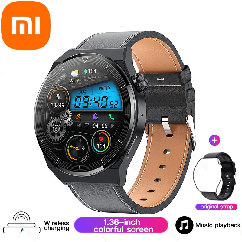 

Смарт-часы Xiaomi GT 3 Pro AMOLED, мужские водонепроницаемые Смарт-часы для Huawei 2023