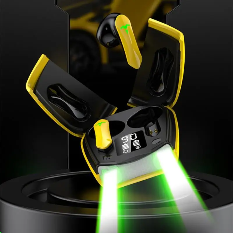 

Low Latency E-sports Game Headset Touch Control Music Headphones Noise Reduction -compatible Earphones Wireless Earbuds