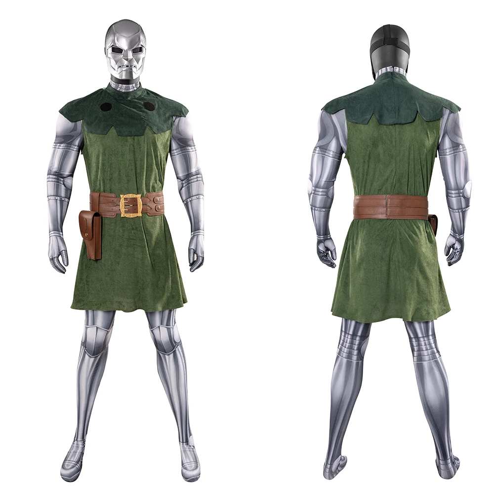 Костюмы для косплея Доктора Дом комбинезон плащ маска полный комплект мужская