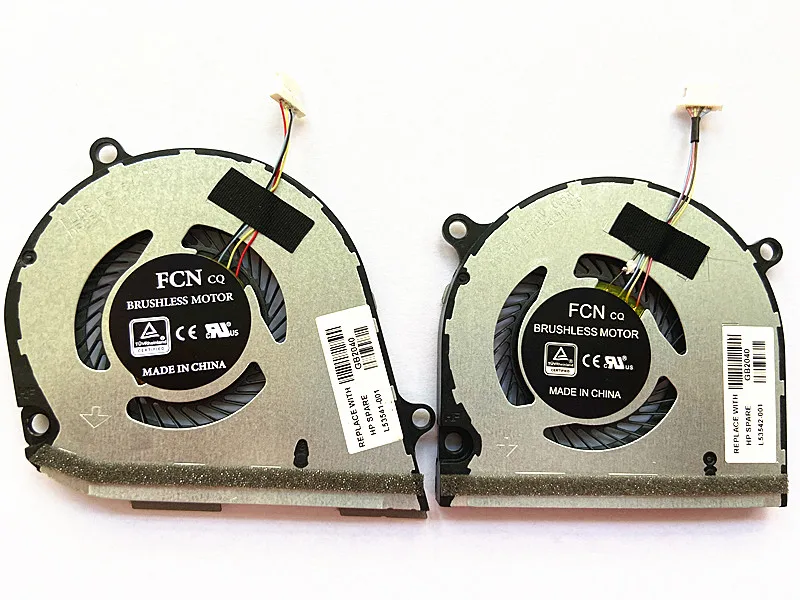 

NEW CPU GPU Cooling Fan For HP ENVY X360 15-DS 15-DR 15-DR0004TX 15-DR0006TX 15-DR0010TX L53542-001 L53541-001 15M DS DS0011DX