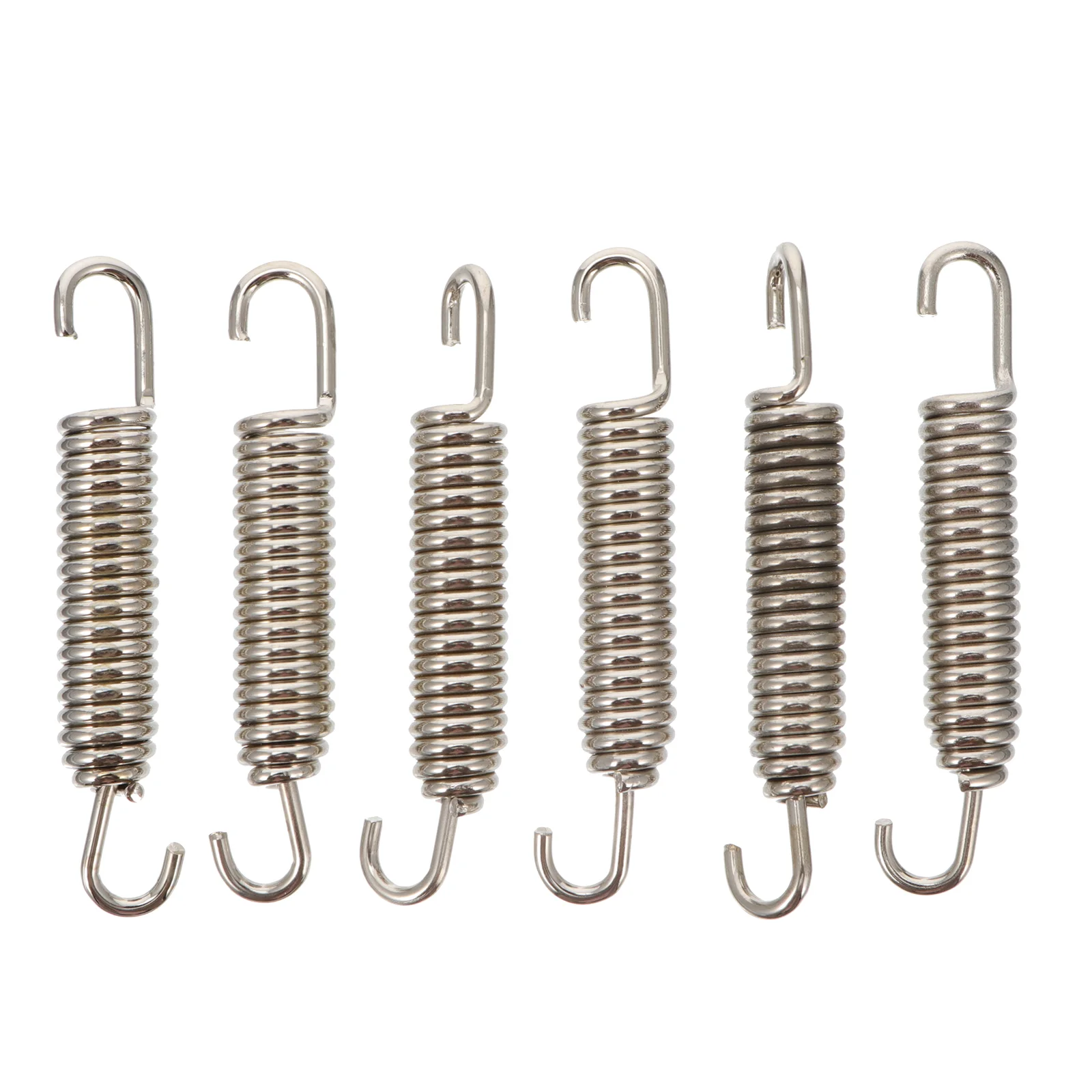 

6pcs Stainless Steel Motorcycle Exhaust Pipe Muffler Springs Swivel Springs
