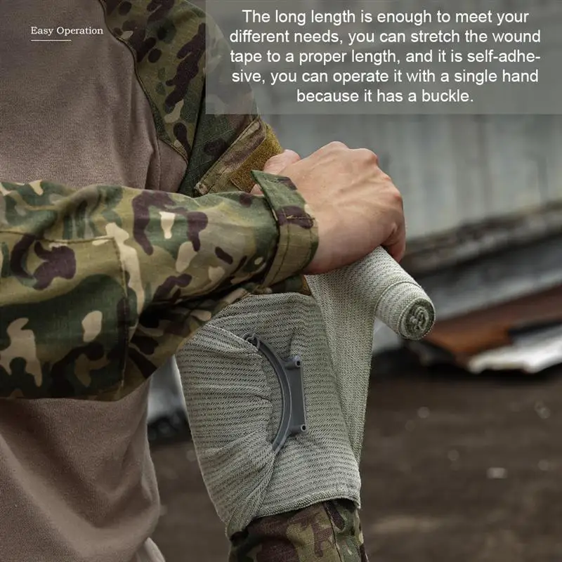 Бандаж для экстренных травм компрессионный бандаж жгут стерильная фототравма