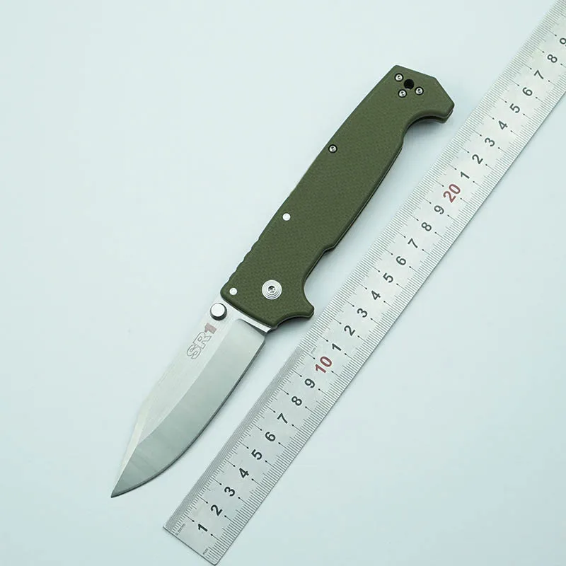 LEMIFSHE Новый SR1 Real 9Cr18MoV складной нож Mark S35VN лезвие G10 Ручка для кемпинга охоты