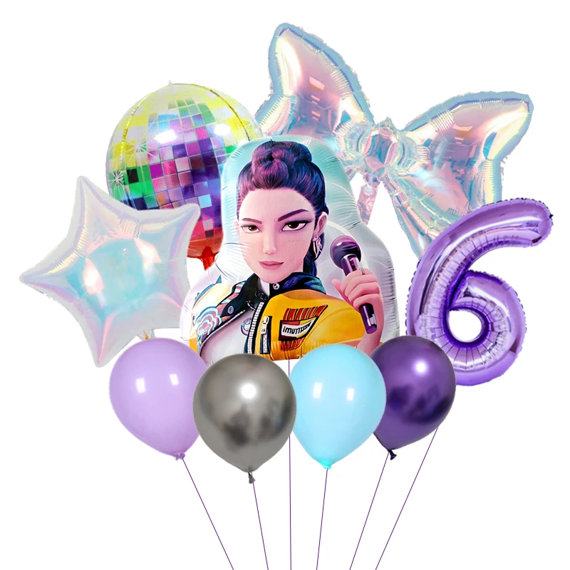 

MINISO Алюминиевый воздушный шар Кpop Demon Hunters