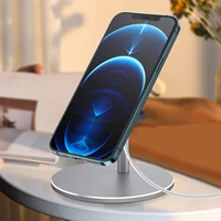 Magnetic Phone Holder Magsafes Wireless Charging Stand Desktop Phone Charger For Iphone Pro Max Mini Magnet Charging Bracket