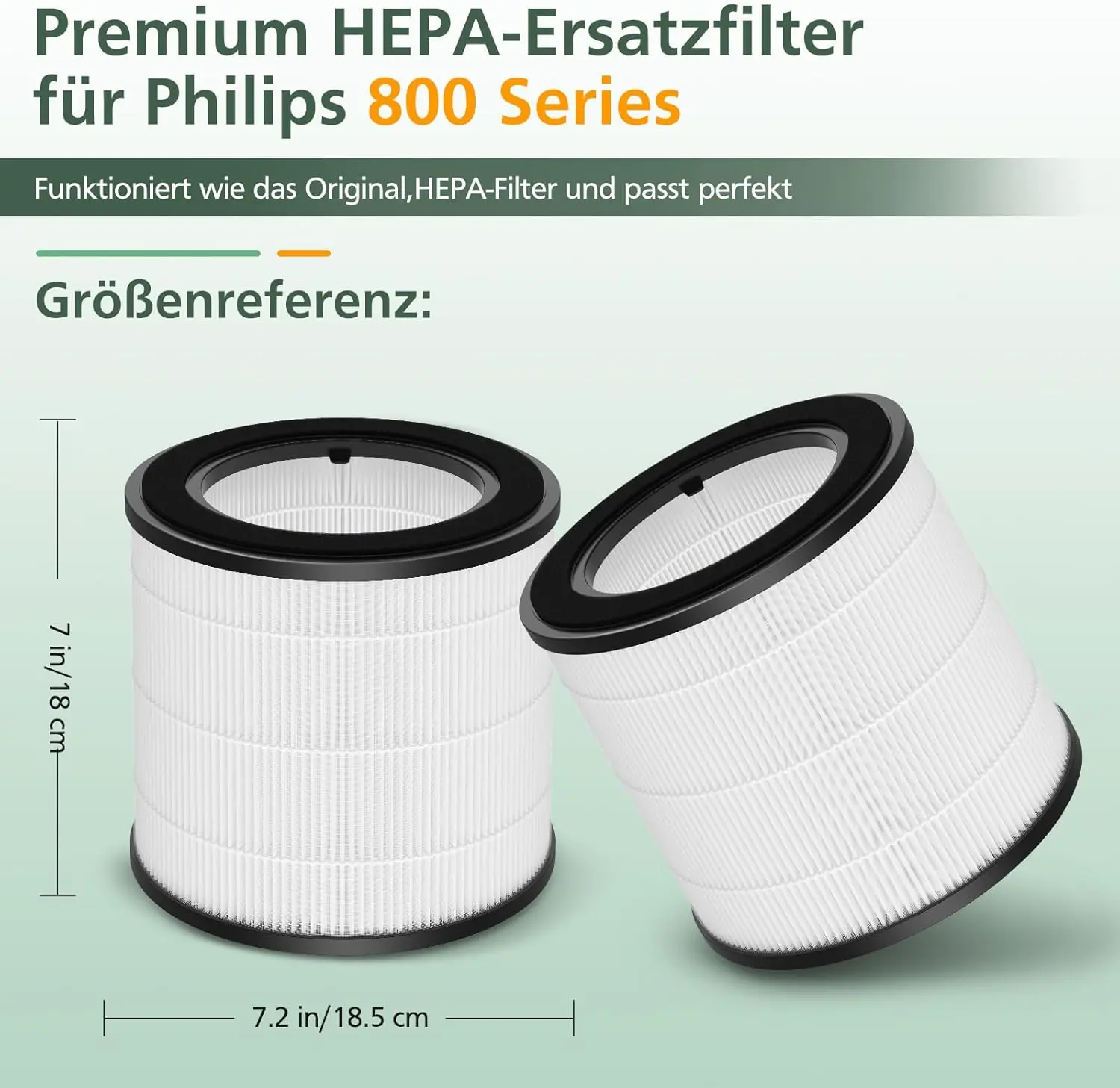 Фото Заменяет фильтр FY0194/30. Сменный HEPA-фильтр для очистителя воздуха Philips AC0830/10, AC0820/30, AC0820/10, AC0819. Высокоэффективный. №3