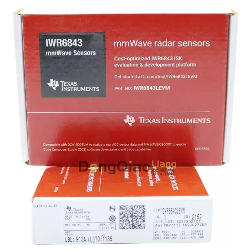 Макетная плата IWR6843LEVM с радаром TI инструмент для разработки RF миллиметровый