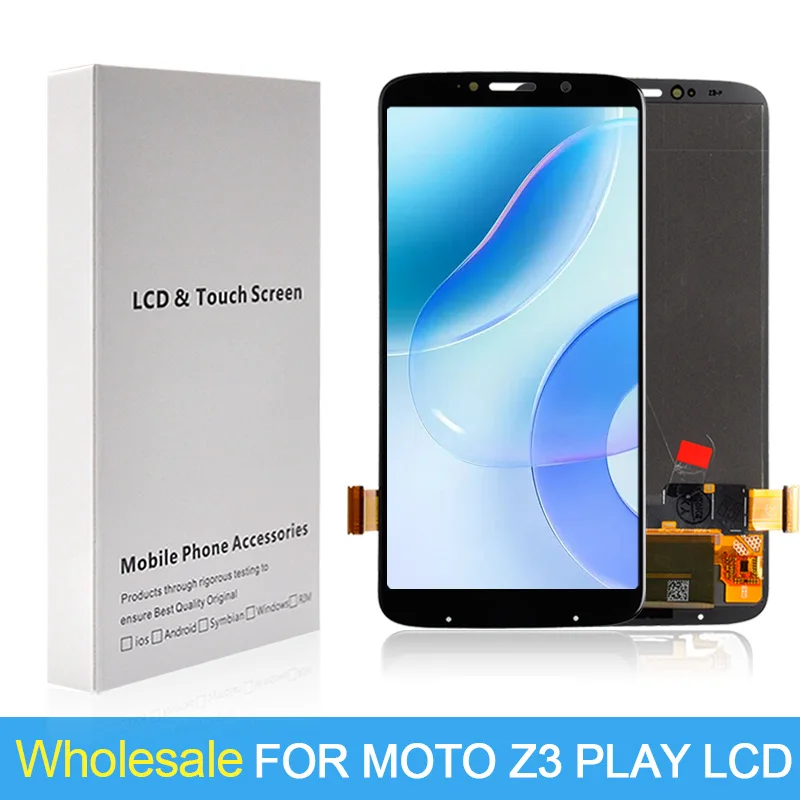 

OLED 6.01 Inch For Moto Z3 Play Lcd Touch Panel Screen Digitizer XT1929 XT1929-17 Display Assembly With Tools Free Shipping