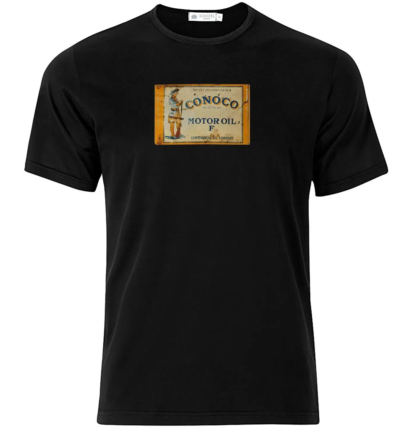 Футболка Conoco из хлопка с коротким рукавом