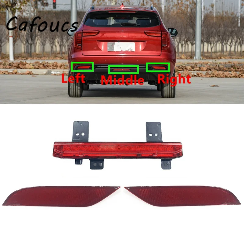 

Cafoucs Car Exterior Rear Bumper Reflector Fog Light For Great Wall Haval Jolion 2021