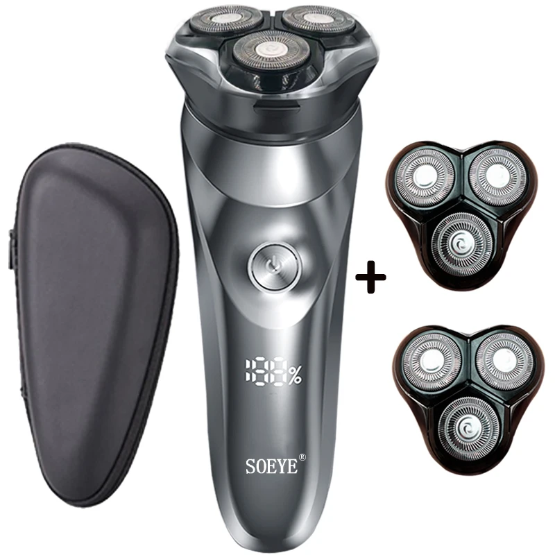 

Men's Electric Shaver portable Shaving machine IPX7 Washable USB Rechargeable Beard Trimmer from xiaomi youpin hair clipper 3