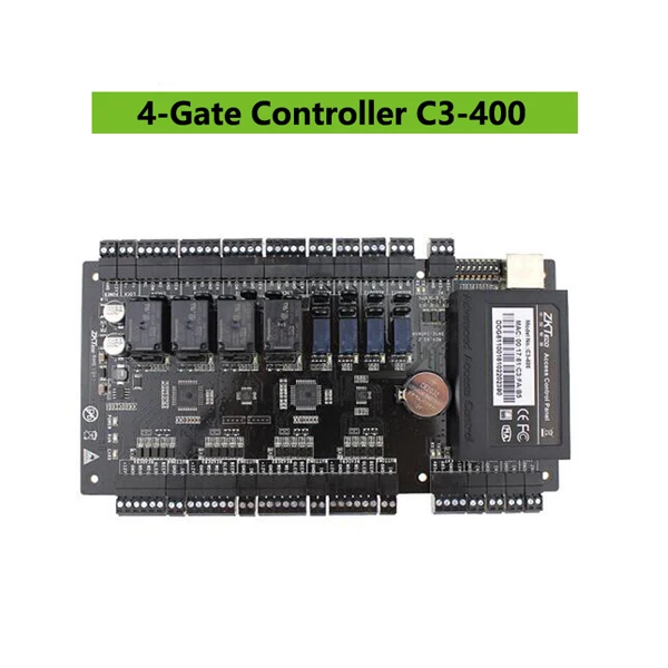 

ZK C3-100/200/400 TCP IP Wiegand 26-дверная панель управления доступом для решений безопасности Система контроля доступа 30000 пользователей