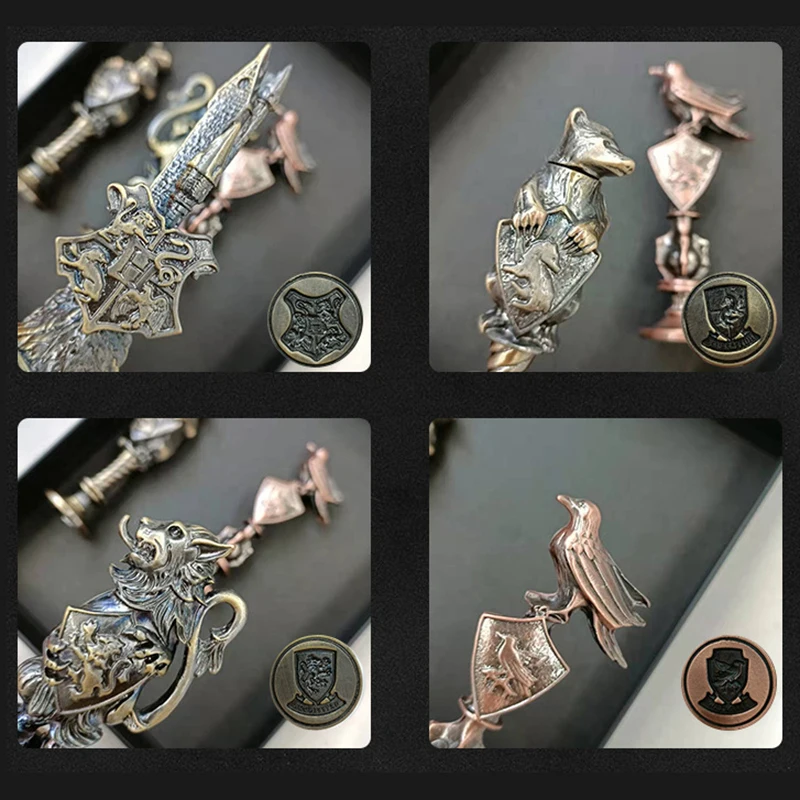 Волшебный школьный штамп уплотнительное восковое уплотнение Набор подарочных