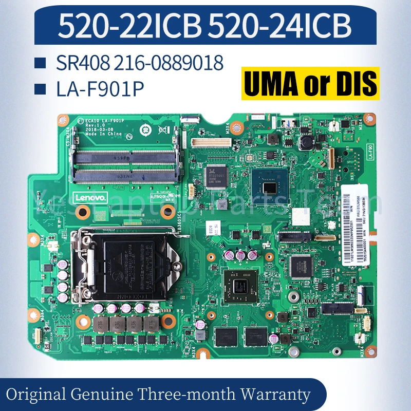 

LA-F901P для Lenovo AIO 520-22ICB 520-24ICB материнская плата 5B20U53689 5B20U53690 11S01LM436ZZZ материнская плата все-в-одном для ноутбука