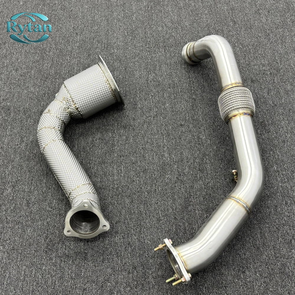 Выхлопная система Rytan из нержавеющей стали 304 с прямыми трубами Valvetronic, даунпайпом и передней трубой для 971 3.0T (art.: 3920da06271af) - 3920da06271af