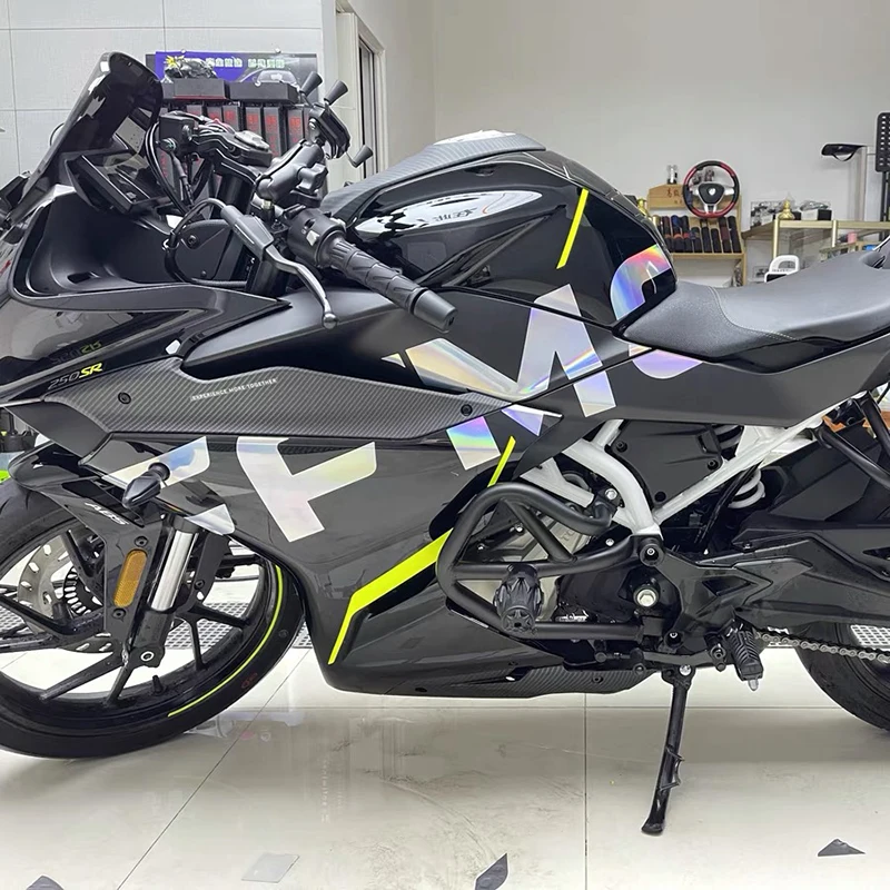 Для CFMOTO 250SR наклейка на корпус версия оригинальной буквы гирлянды цвет